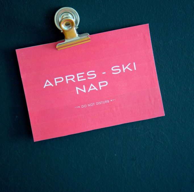 Ski Door Sign